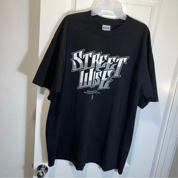 Streetwise ブラック Tシャツ Lサイズ ストリートワイズ STREETWISE THE SC L/S Tシャツ NAVY